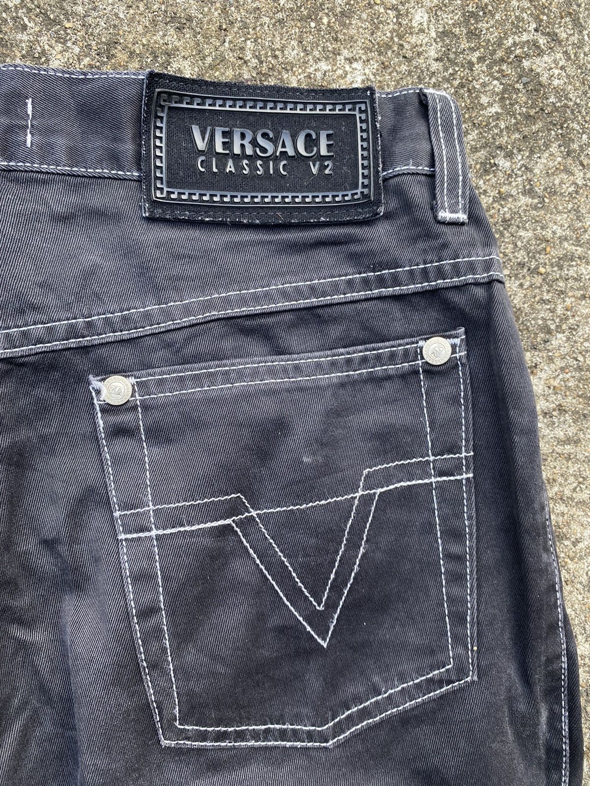 Versace × Vintage Vintage Versace Size US 27 - 6 Thumbnail