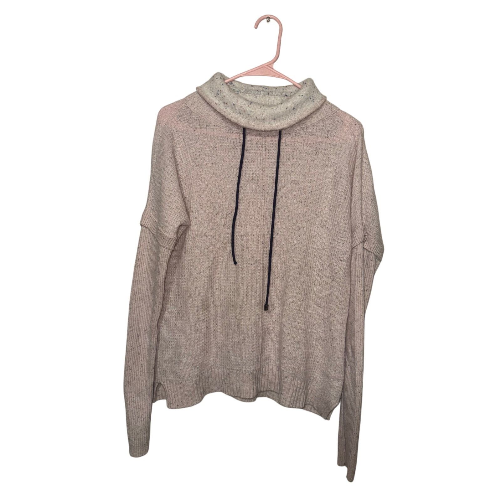 Anthropologie LT Anthropologie Cashmere Mock Neck Sweater - Large Size L / US 10 / IT 46 - 1 Thumbnail