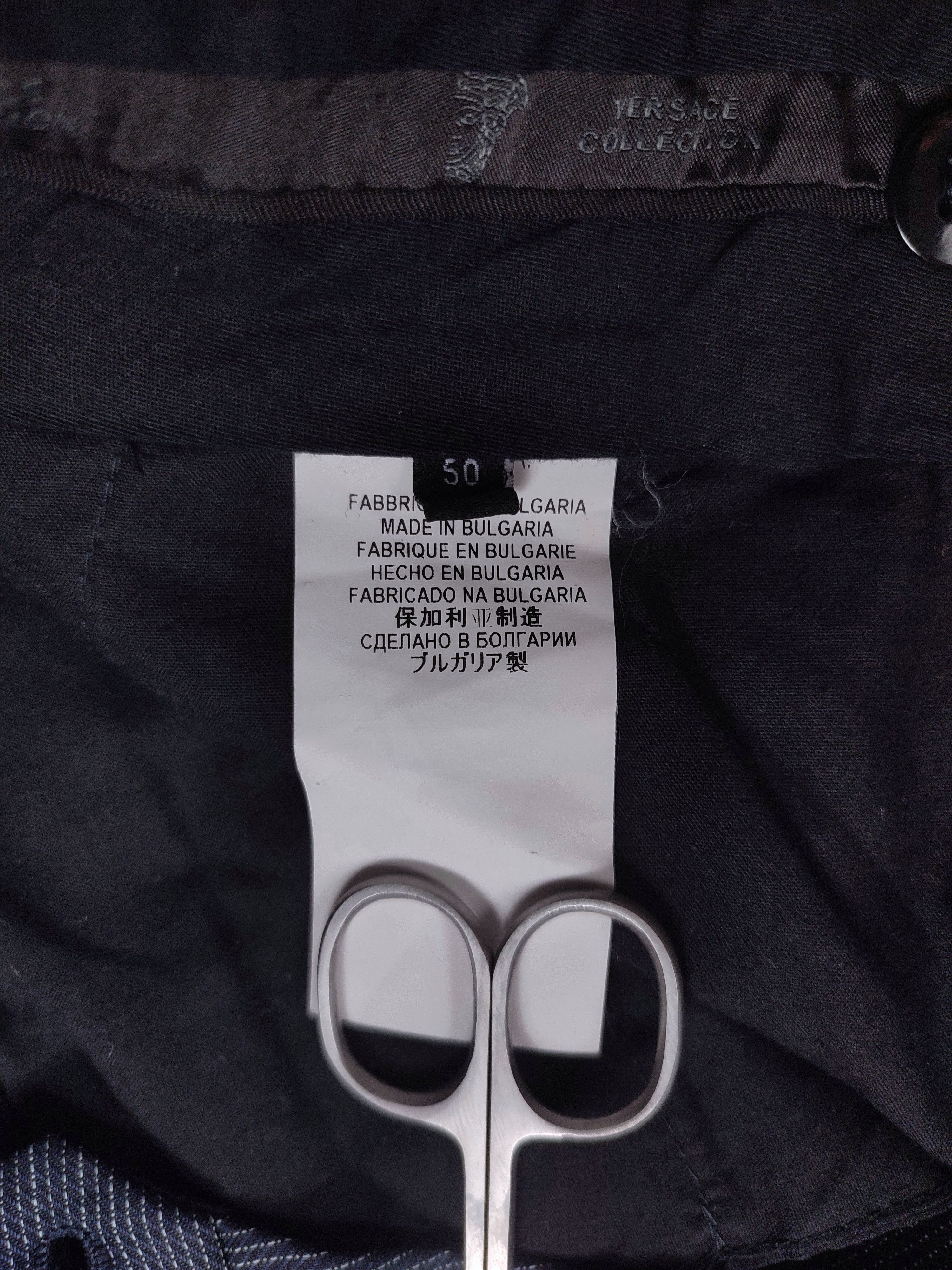 Versace Versace Collection Wool Dotted Trousers Pants Size US 32 / EU 48 - 12 Thumbnail