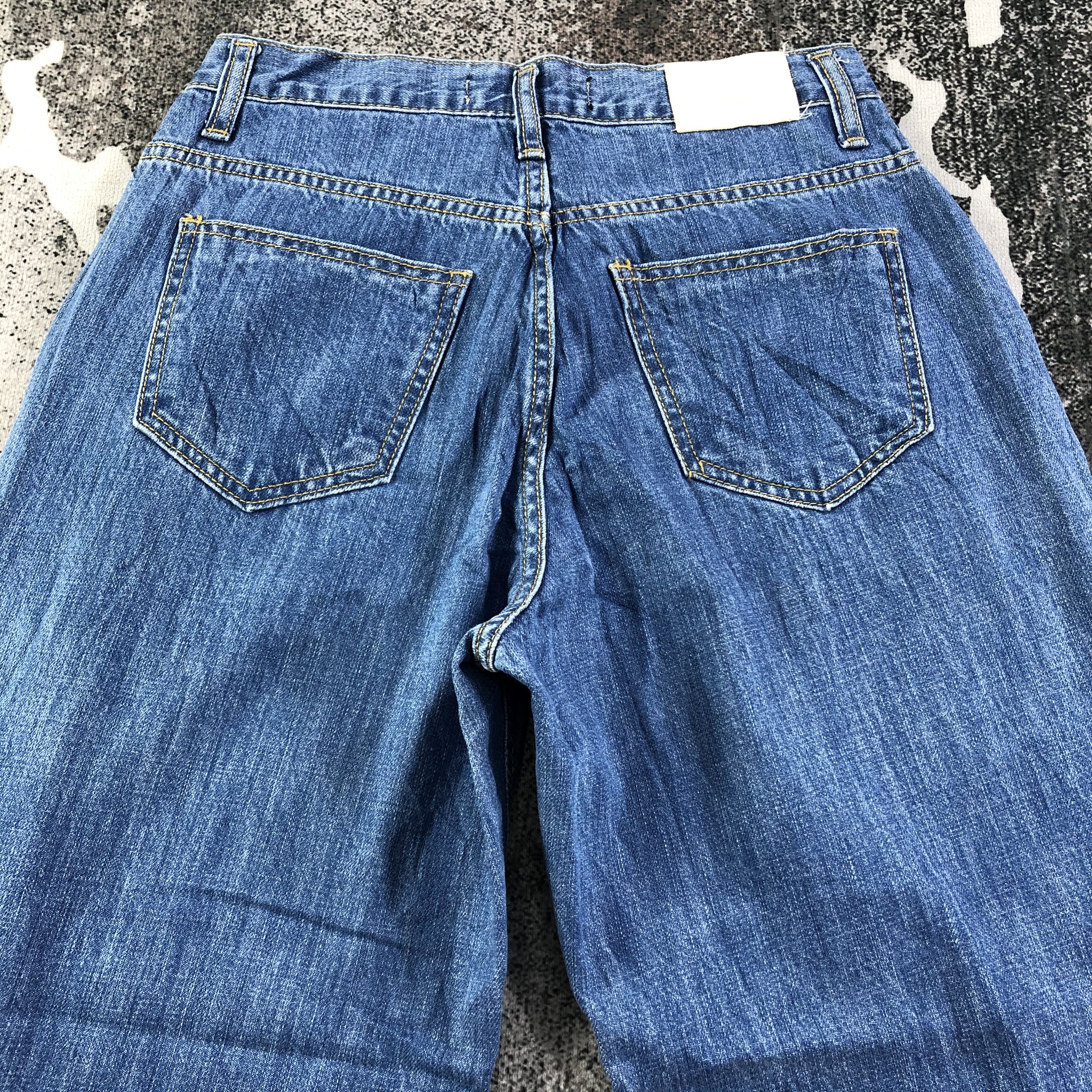 Japanese Brand Japanese Brand LUCDNM Jeans Blue Baggy Denim KJ1755 Size 28" / US 6 / IT 42 - 4 Thumbnail