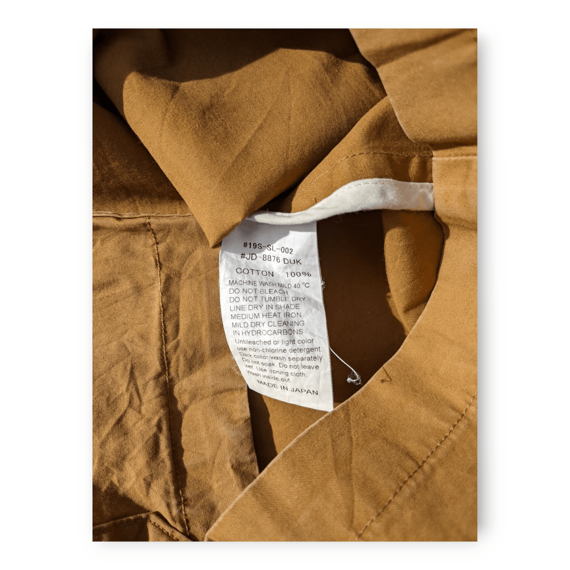 Danton Danton Brown Collarless Light Weight Chore Jacket Size XS / US 0-2 / IT 36-38 - 3 Thumbnail