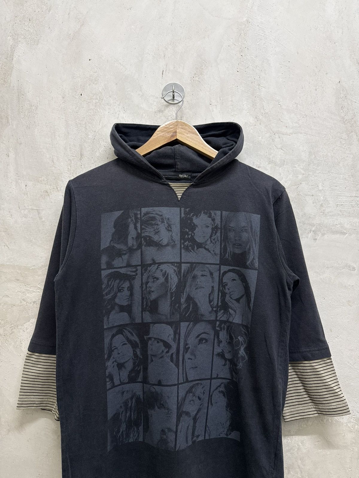 Hysteric Glamour 2000s Archive Mossimo hysteric glamour Styled LS hood Tees Size M / US 6-8 / IT 42-44 - 2 Thumbnail