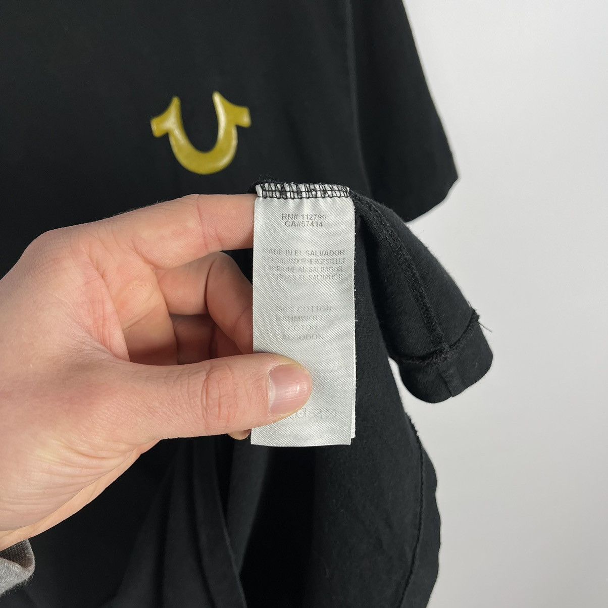 True Religion Vintage True Religion y2k buddha gold big logo tee 00’s Size US XL / EU 56 / 4 - 9 Thumbnail