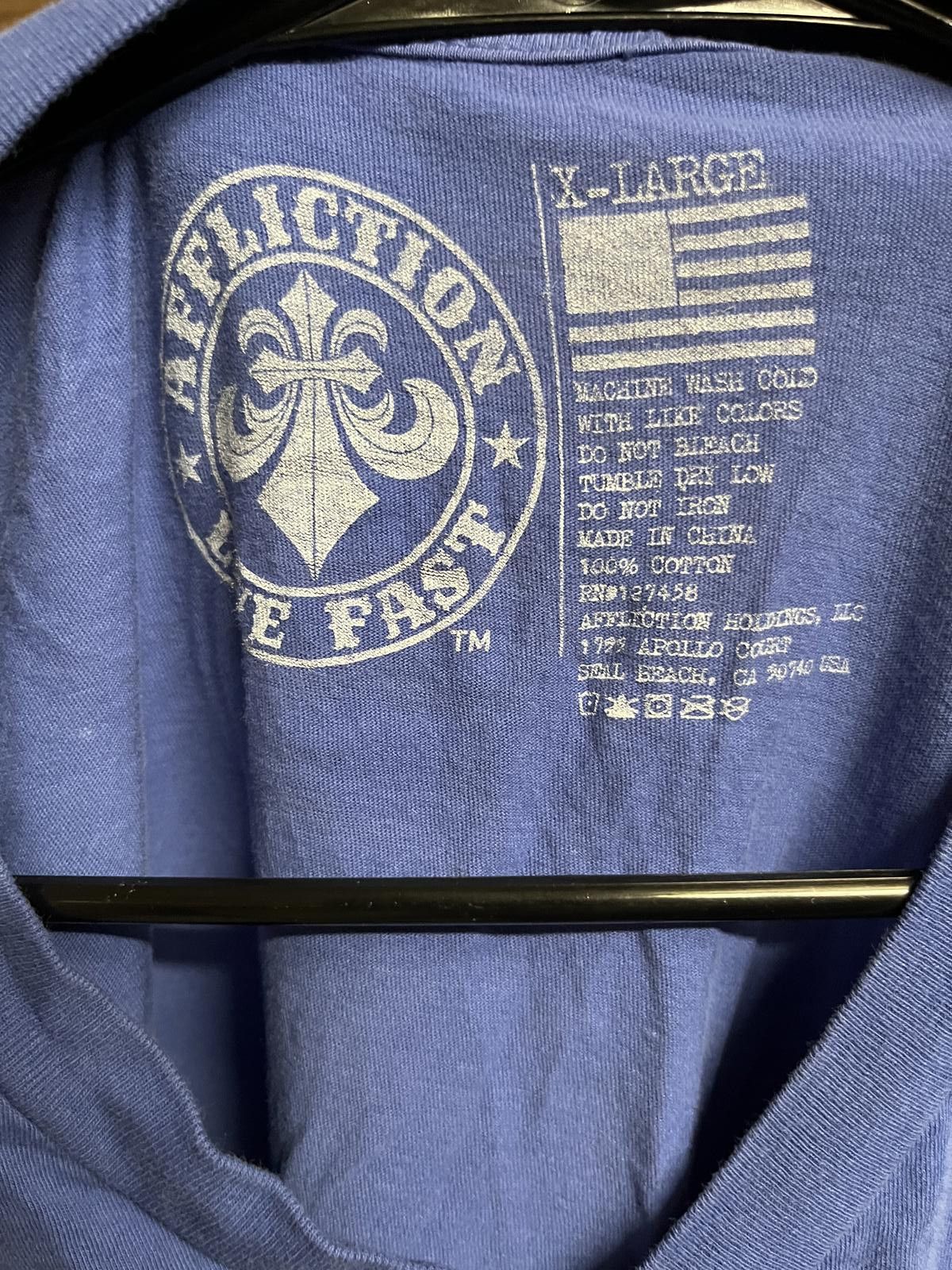 Affliction Affliction x American Customs T-shirt Metalworks Motors - XL Size US XL / EU 56 / 4 - 3 Thumbnail