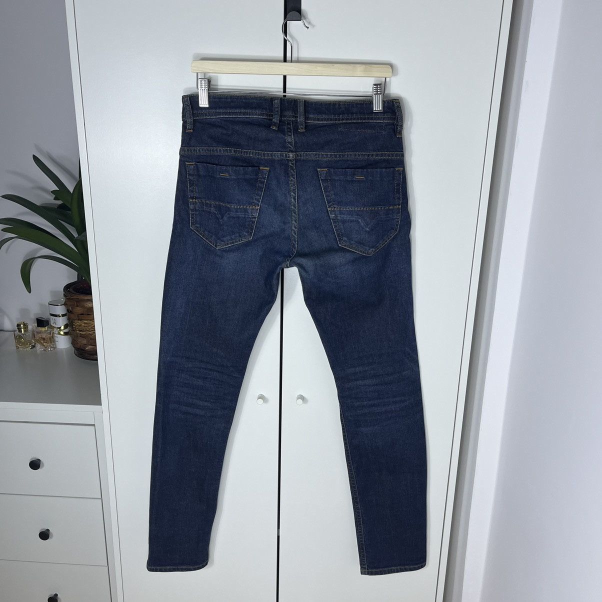 Diesel Vintage Diesel Thommer Denim Blue Jeans Streetwear Y2K Size US 29 - 9 Thumbnail