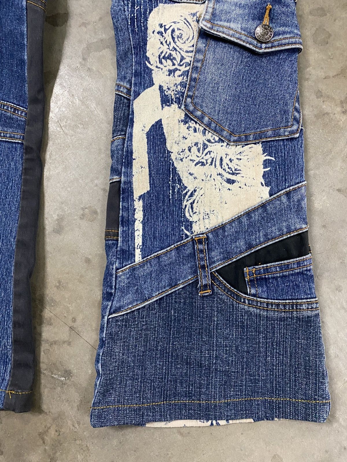 Hysteric Glamour × If Six Was Nine × Tornado Mart Flare Jeans Haphazard Jeans Flared Very Rare @265 Size US 28 / EU 44 - 5 Thumbnail