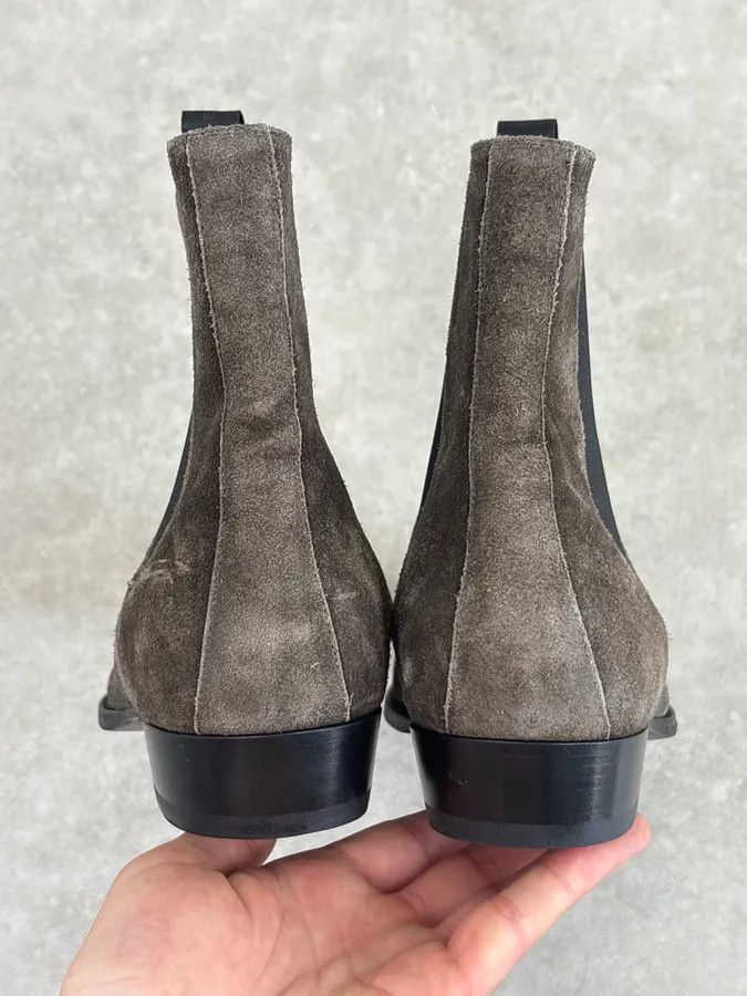 Giuseppe Zanotti Giuseppe Zanotti Tern Suede Leather Chelsea Boots Size US 11 / EU 44 - 9 Thumbnail