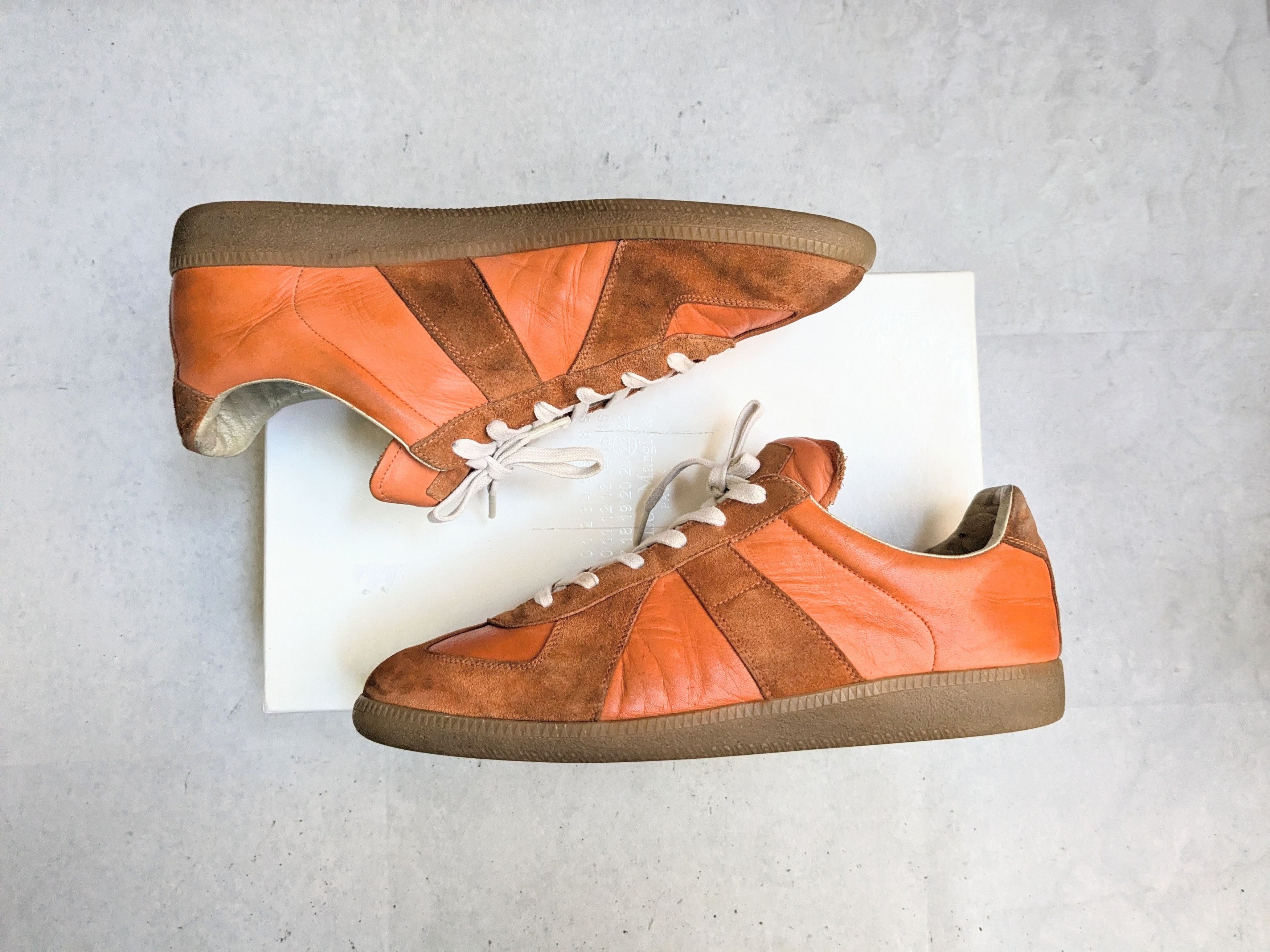 Maison Margiela Maison Margiela's 'Replica' sneakers gat orange 11 44 Size US 11 / EU 44 - 4 Thumbnail