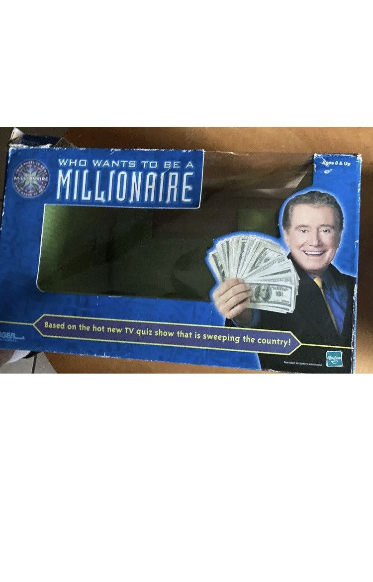Other Vintage 2001 Who Wants To Be A Millionaire Electronic Game Size ONE SIZE - 1 Thumbnail