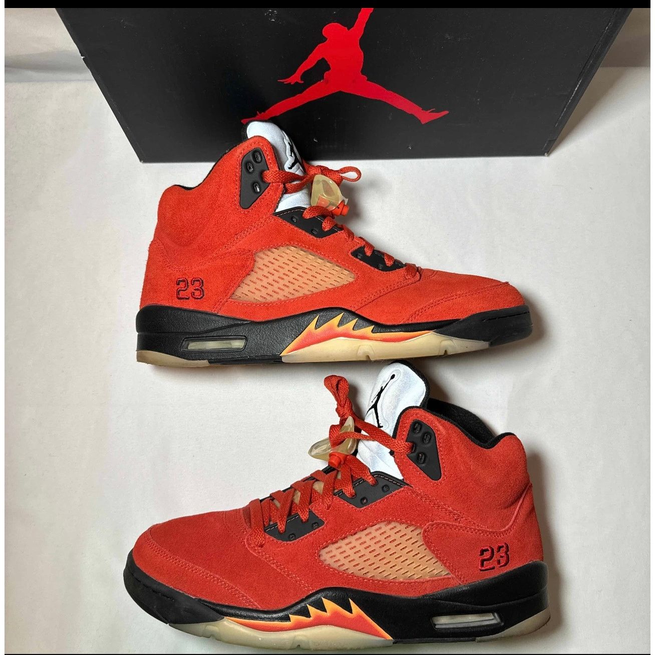 Jordan Brand × Nike Size 11.5 Wmns Air Jordan 5 Retro Dunk on Mars Women's Shoes Size US 11.5 / IT 41.5 - 2 Thumbnail