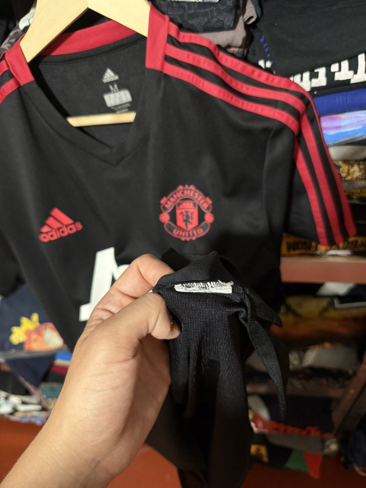 Adidas Adidas Manchester United 2018 2019 Training Soccer Jersey Size US M / EU 48-50 / 2 - 9 Thumbnail