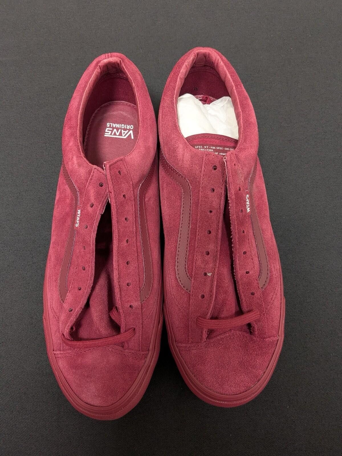 Vans Vans WTAPS OG Style 36 LX Burgundy VN000SF5H1X US11 Size US 11 / EU 44 - 6 Thumbnail