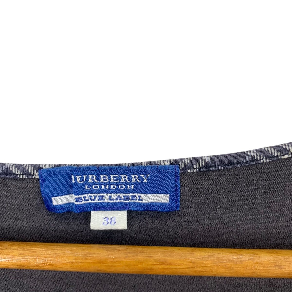 Burberry BURBERRY LONDON BLUE LABEL Nova Checks Tee Shirt Top Size XXS / US 00 / IT 34 - 5 Thumbnail