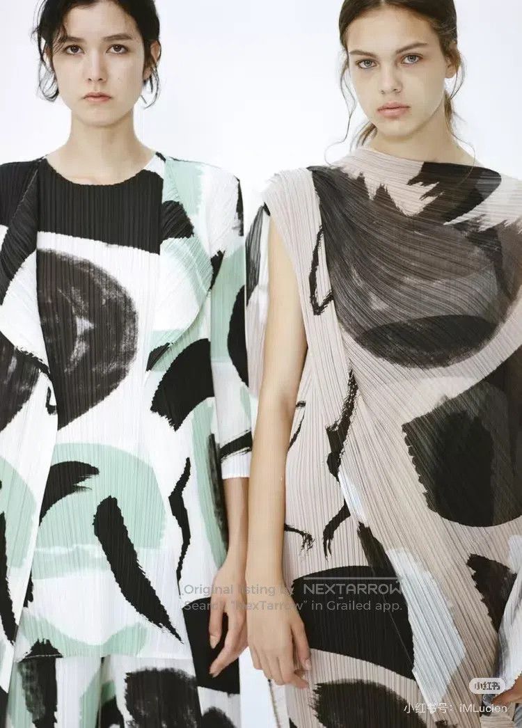 Issey Miyake Issey Miyake Ink print coat Size XL / US 12-14 / IT 48-50 - 4 Thumbnail