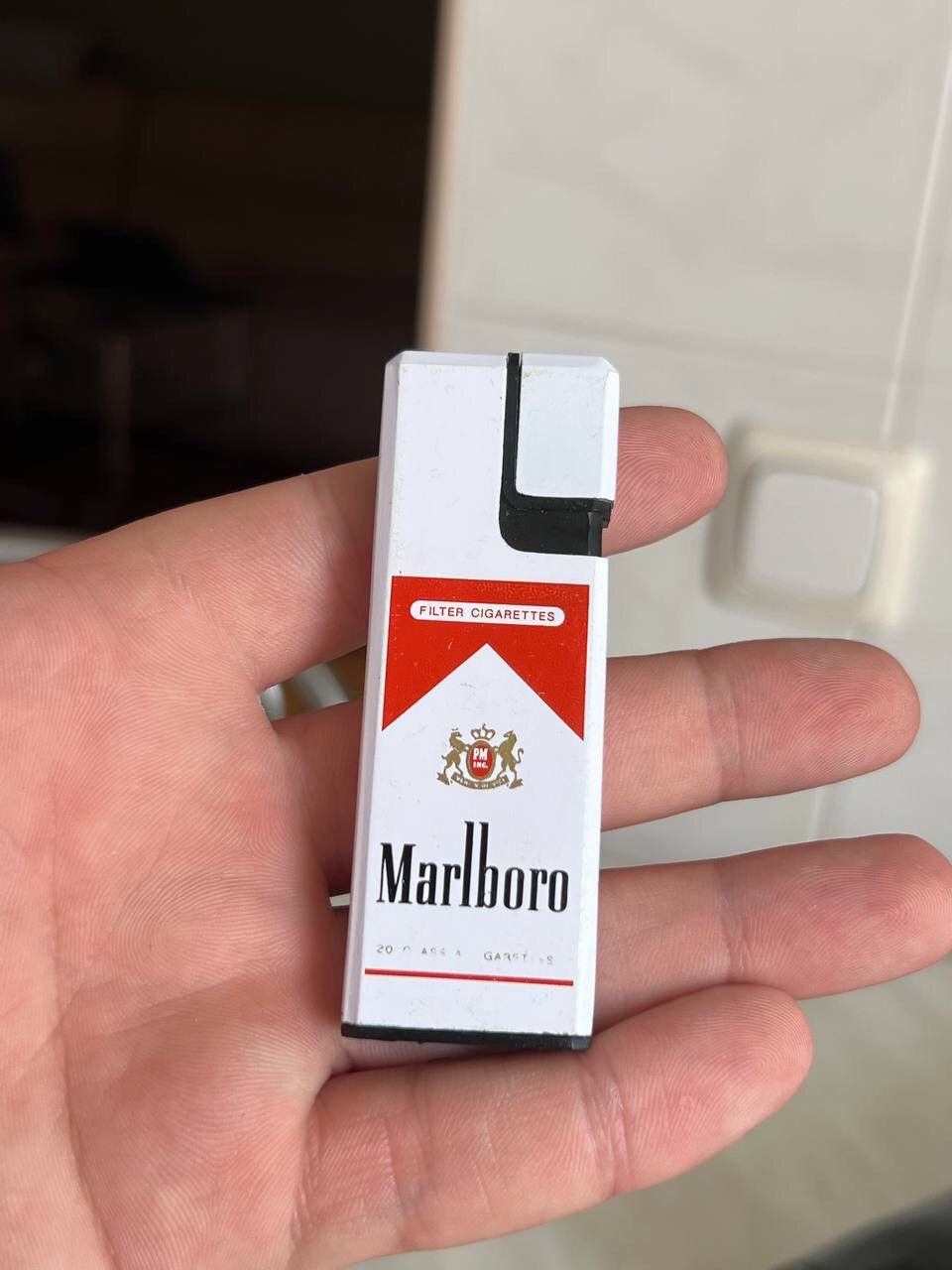 Marlboro × Vintage Y2K ELEGANCE MARLBORO GEOMETRIC METAL PUNK ROCK LIGHTER Size ONE SIZE - 6 Thumbnail