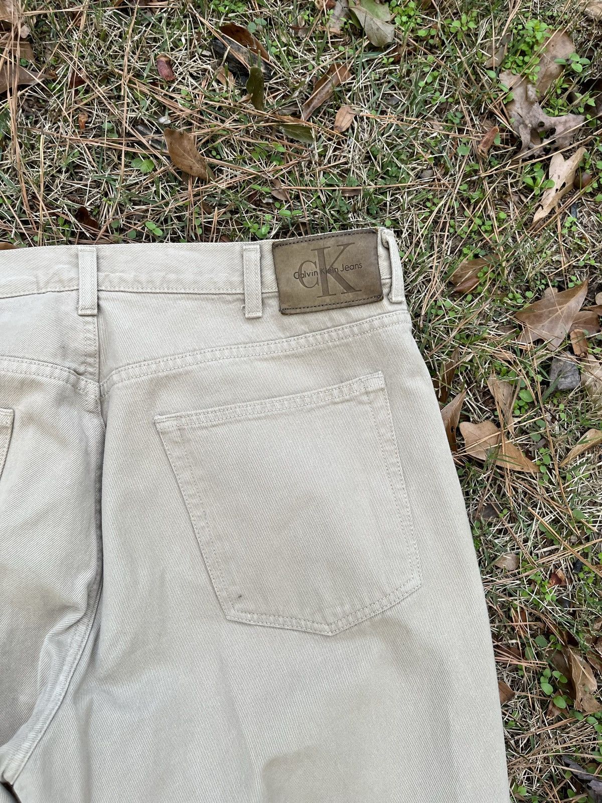 Calvin Klein Calvin Klein Beige Jeans Size US 38 / EU 54 - 5 Thumbnail