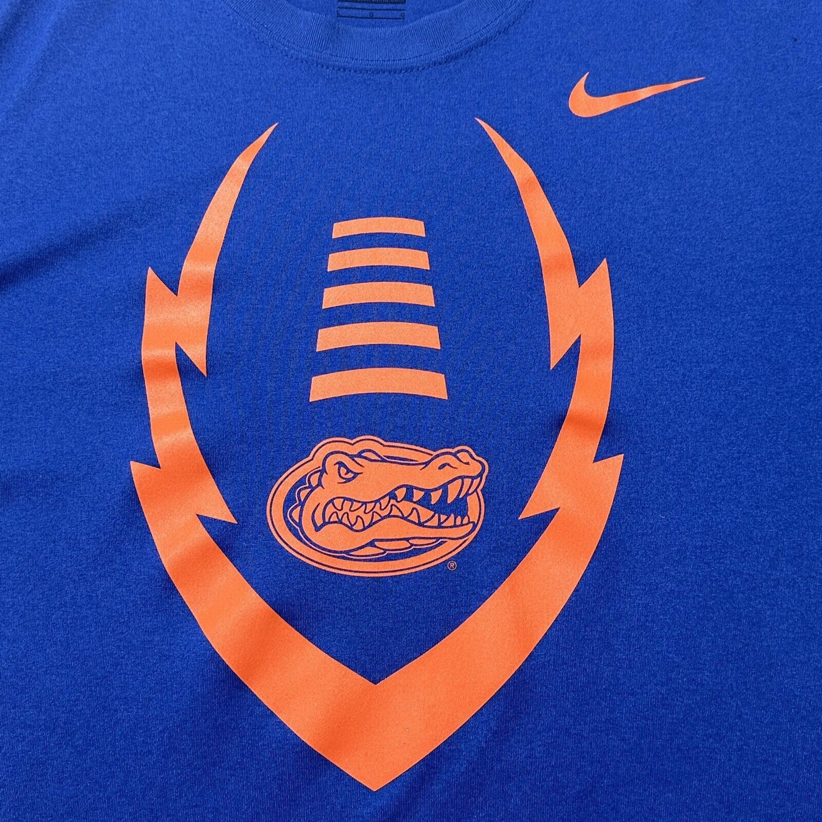 Nike Nike Florida Gators Large Blue Graphic T Shirt Blue Size US L / EU 52-54 / 3 - 3 Thumbnail