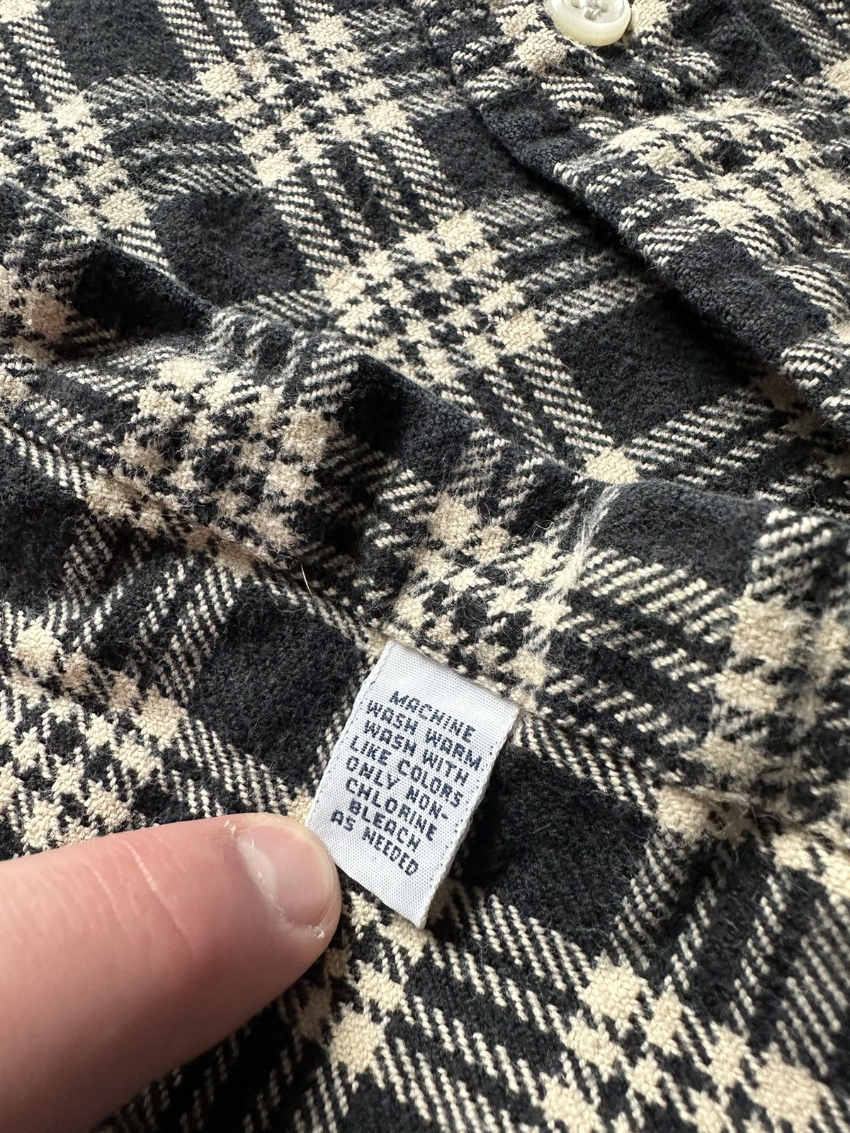 Polo Ralph Lauren × Vintage Polo Ralph Lauren Lowell Sport Button Up Plaid Flannel M Size US M / EU 48-50 / 2 - 10 Thumbnail