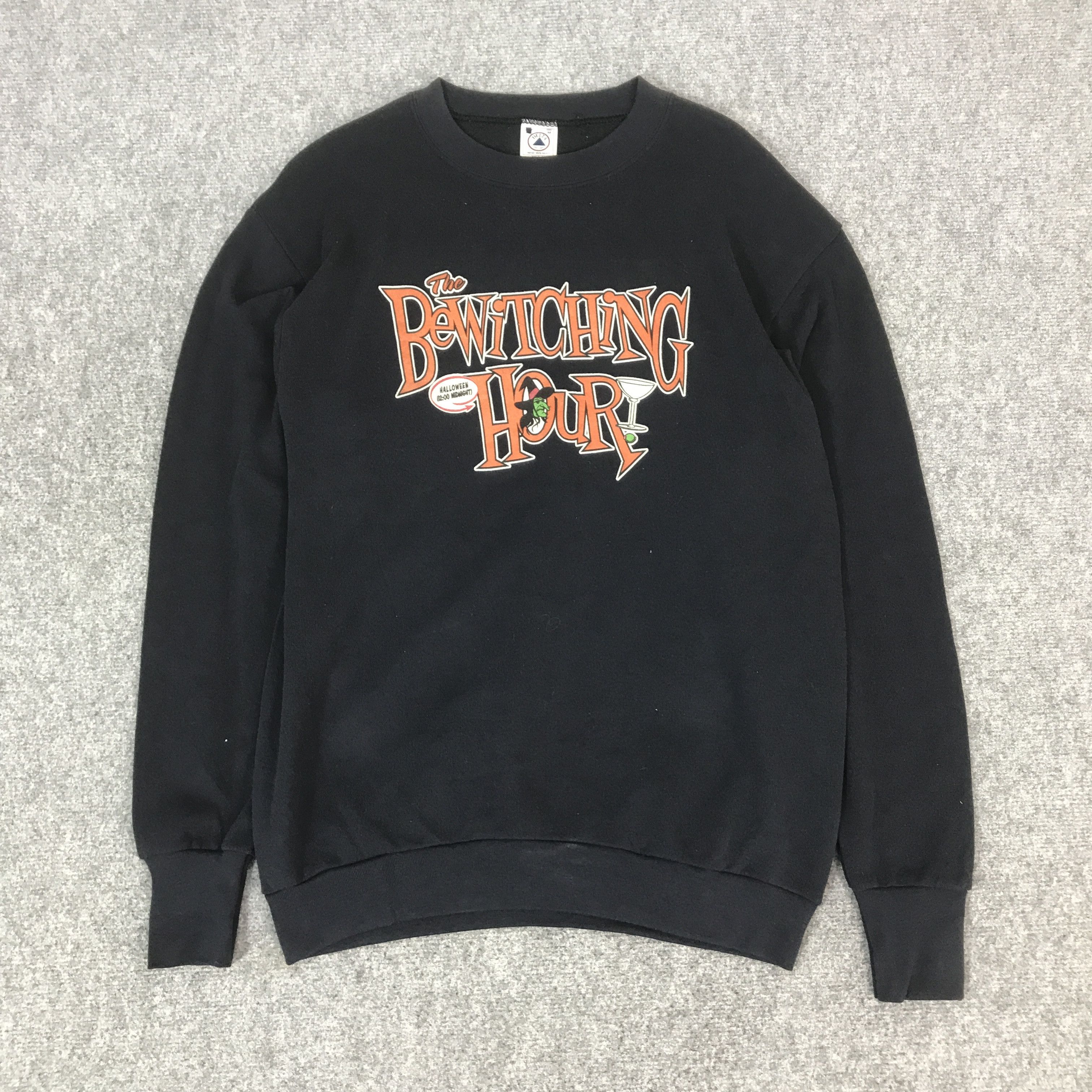 Delta VTG 90s THE BEWITCHING HOUR SWEATSHIRT K62B9 Size US M / EU 48-50 / 2 - 1 Thumbnail