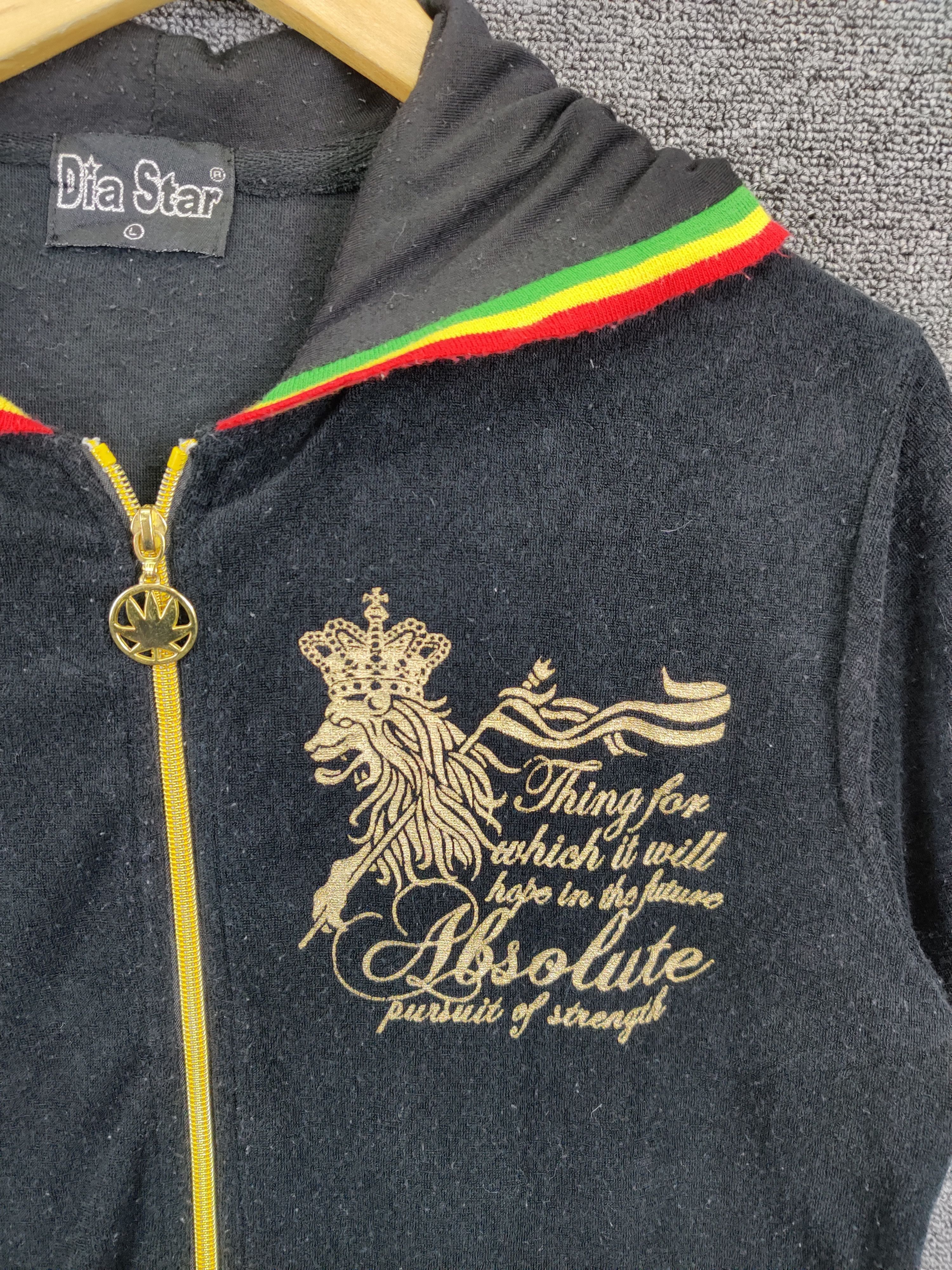 Bob Marley Bulk Marijuana Rasta/Dia Star Jamaica Fleece Jacket Size US L / EU 52-54 / 3 - 17 Thumbnail