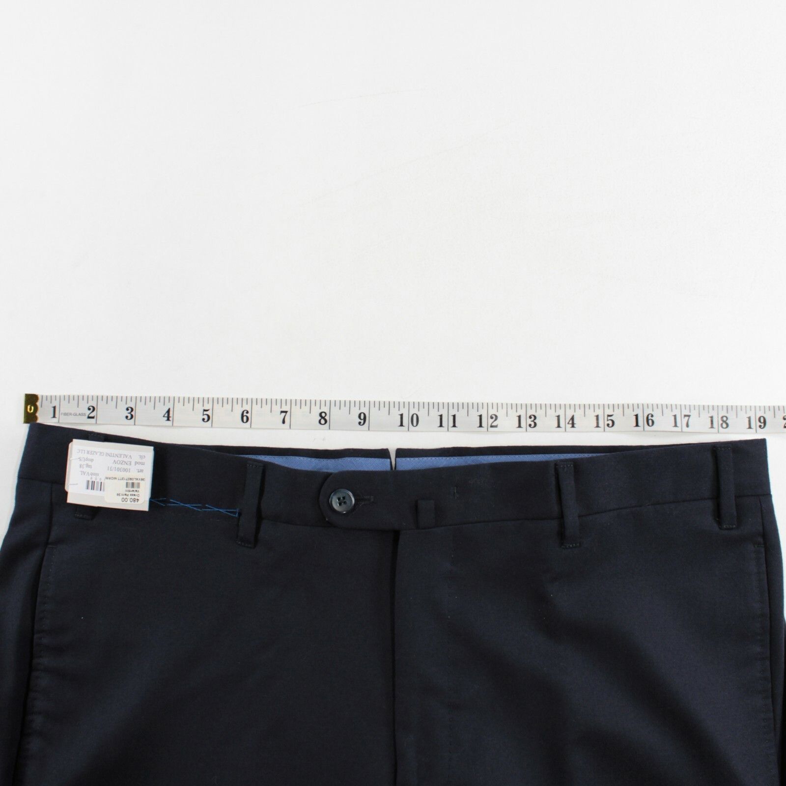 Other Valentini New with tags Dress Pants Size 38 US In Blue Size US 38 / EU 54 - 4 Thumbnail