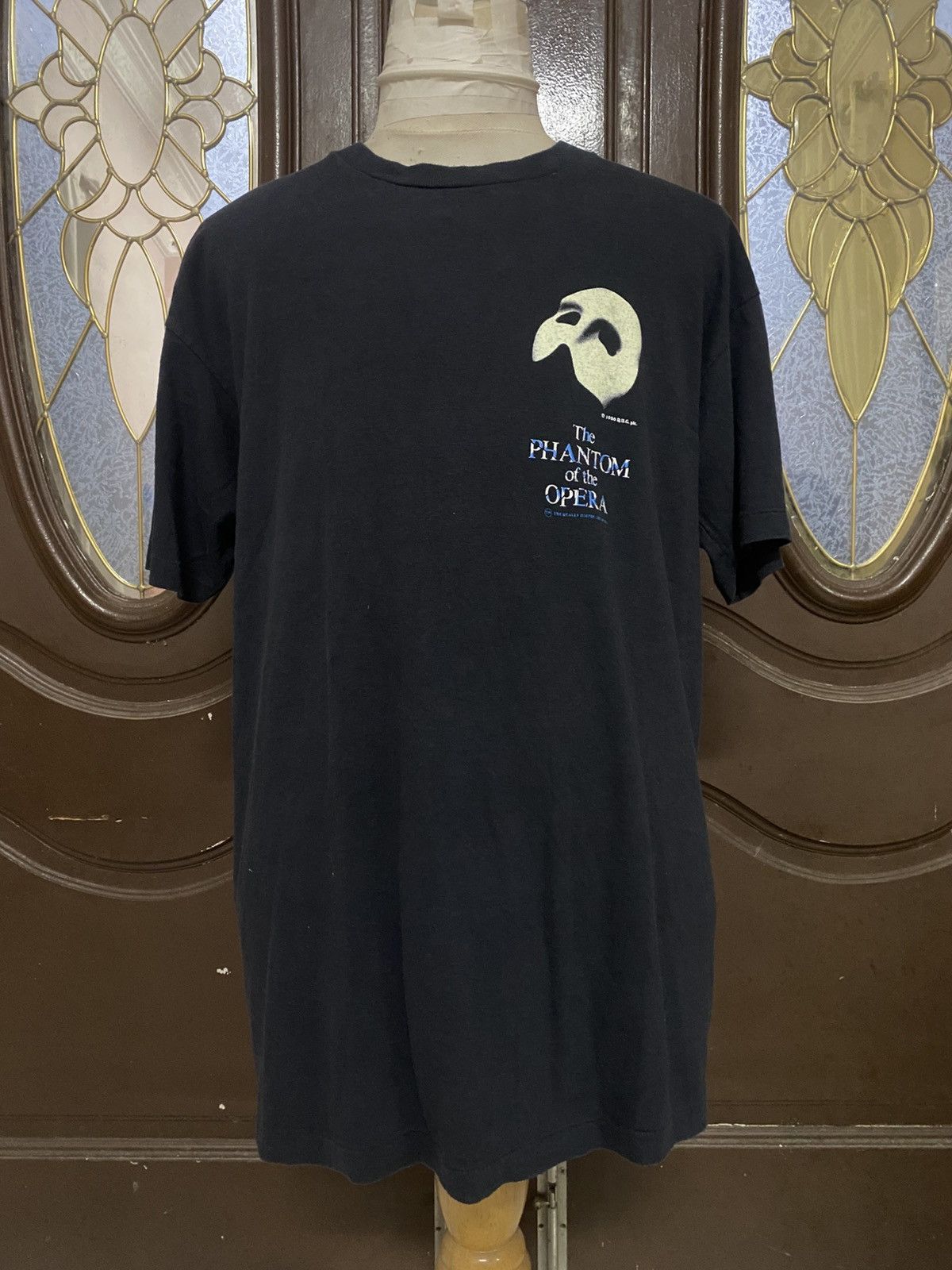 Other Vintage 1986s Phantom Of The Opera Tshirt Size US L / EU 52-54 / 3 - 1 Thumbnail