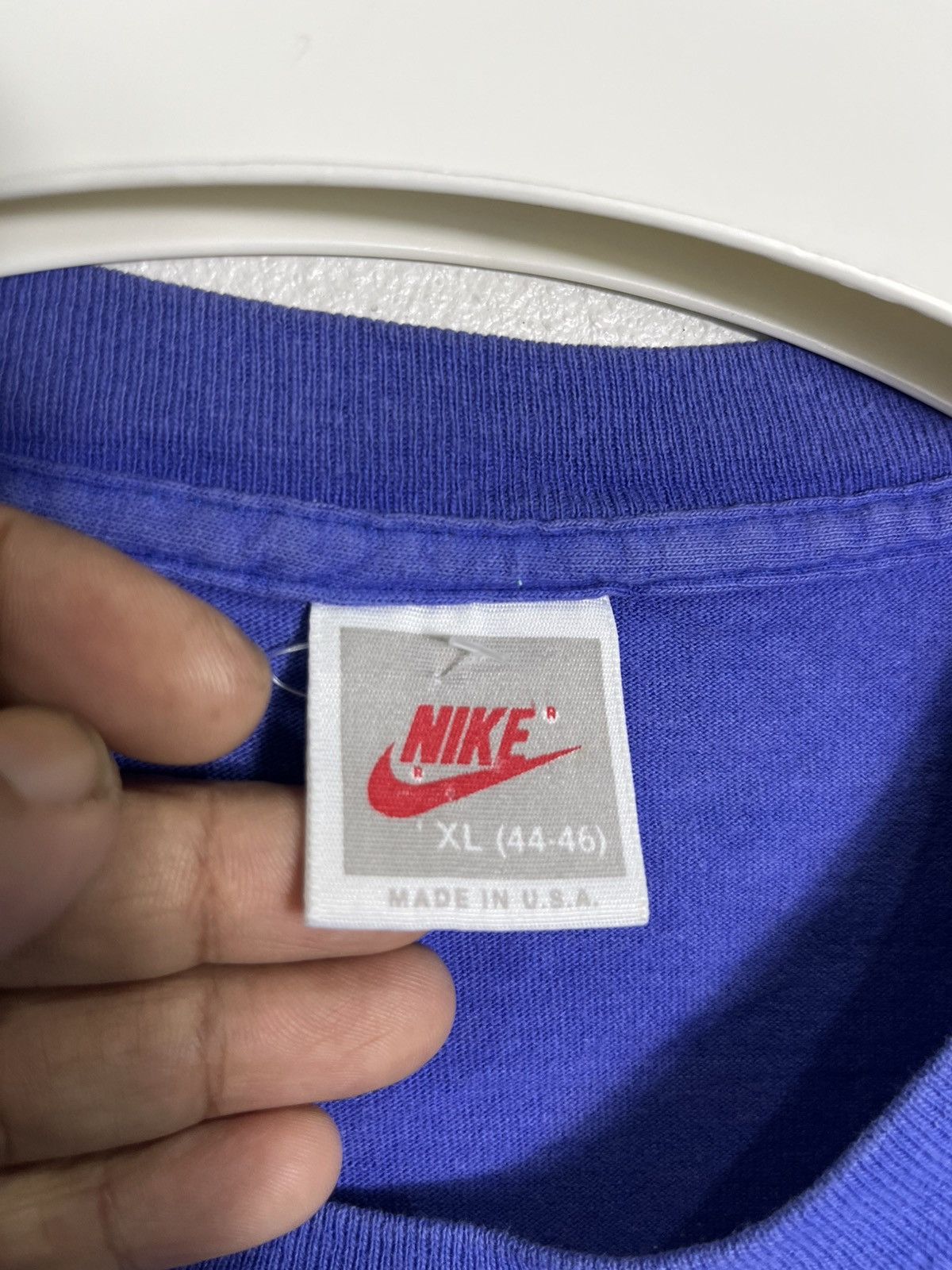 Nike Vintage 90s NIKE AIR JORDAN Tshirt Size US XL / EU 56 / 4 - 3 Thumbnail