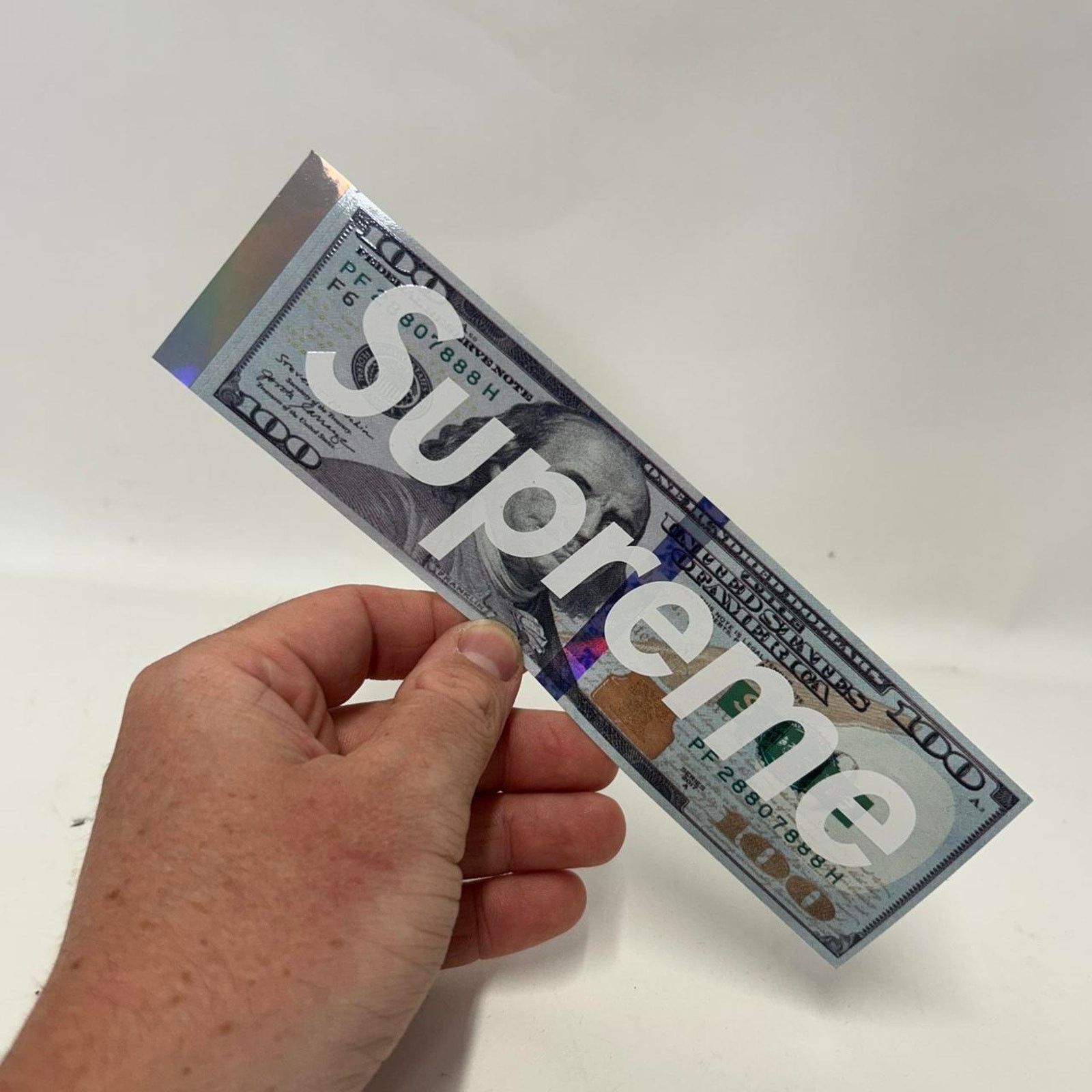 Supreme Supreme One Hundred Dollar Bill $100 Box Logo Money