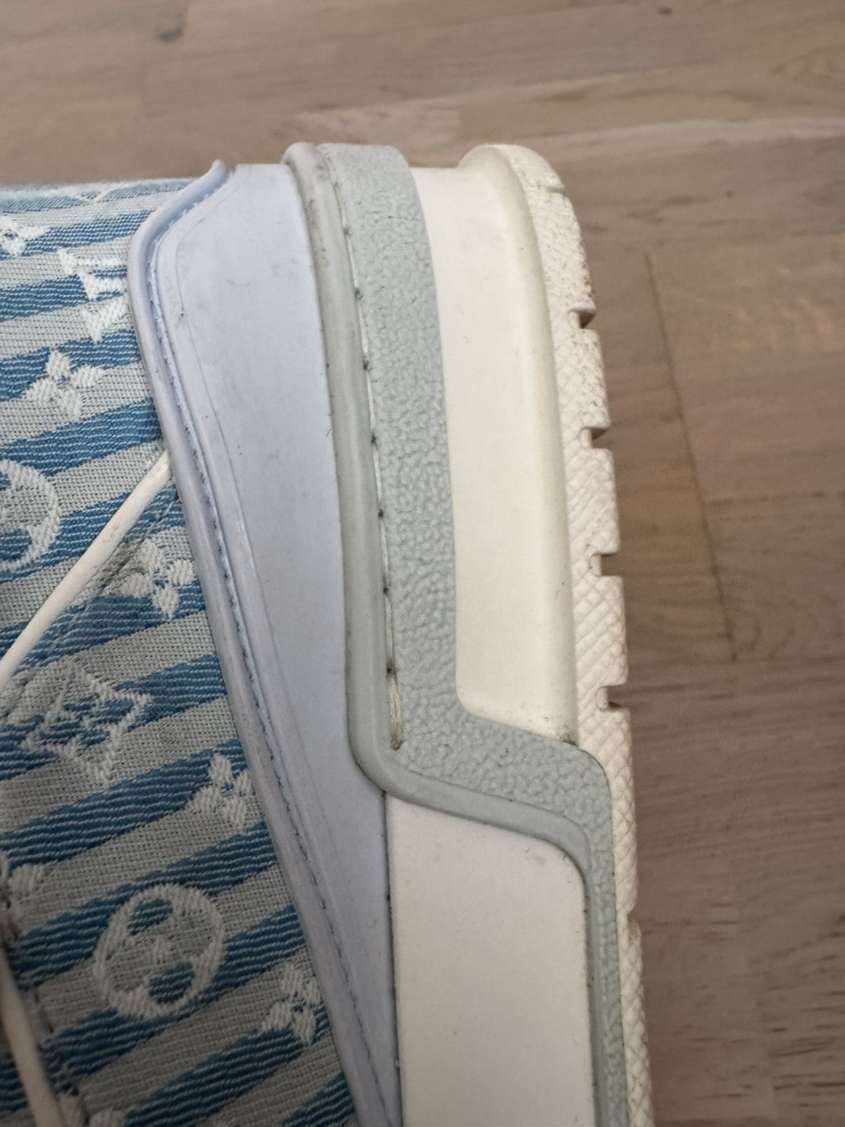 Louis Vuitton LOUIS VUITTON men sneakers MARKED SIZE UK 7 know your LV fit Size US 8.5 / EU 41-42 - 16 Thumbnail