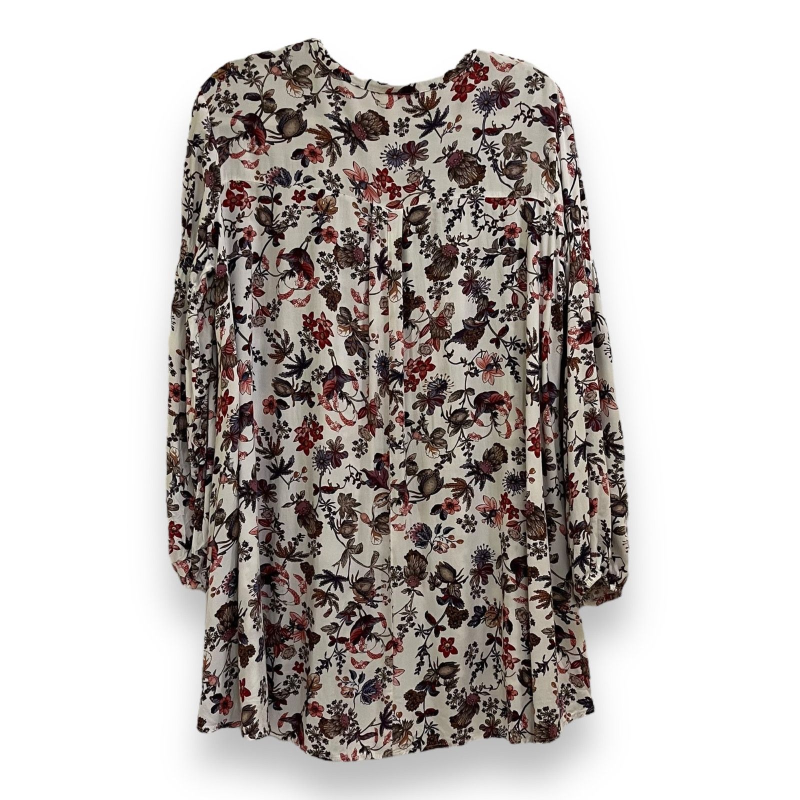 Other Umgee boho floral long sleeve tunic dress Size L / US 10 / IT 46 - 2 Thumbnail