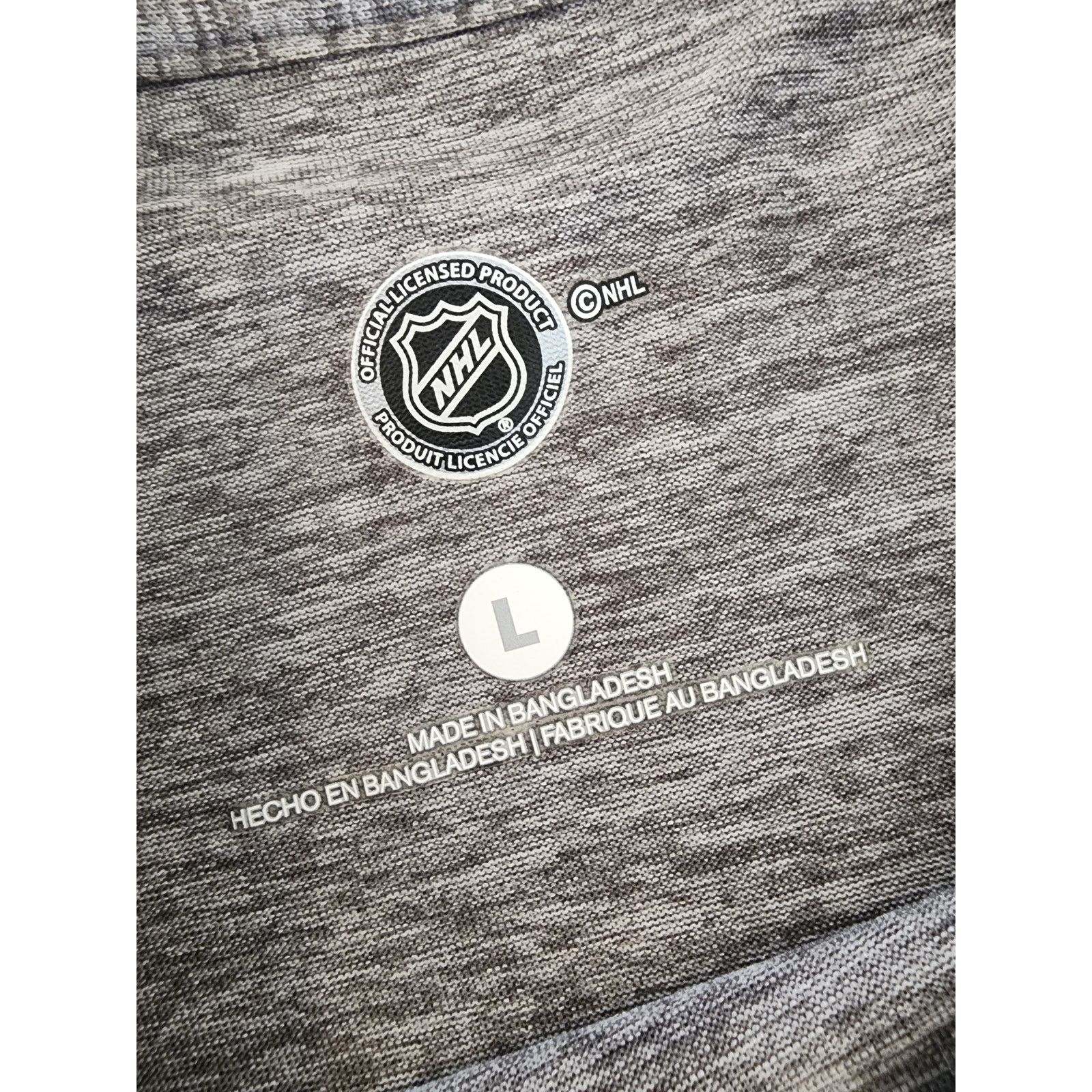 NHL Chicago Blackhawks Long Sleeve Gray Lightweight Breathable Size US L / EU 52-54 / 3 - 3 Thumbnail