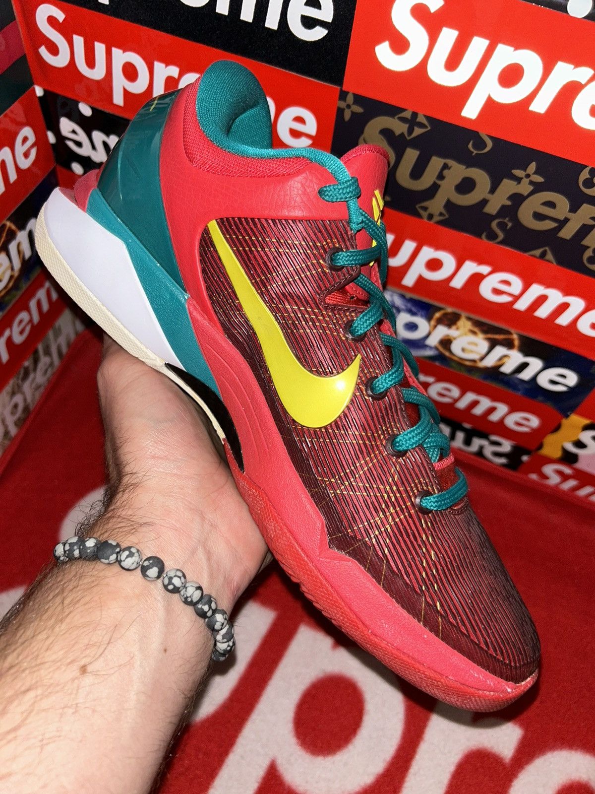Nike Nike Kobe 7 Year of the Dragon 488369-600 size 9 Size US 9 / EU 42 - 7 Thumbnail