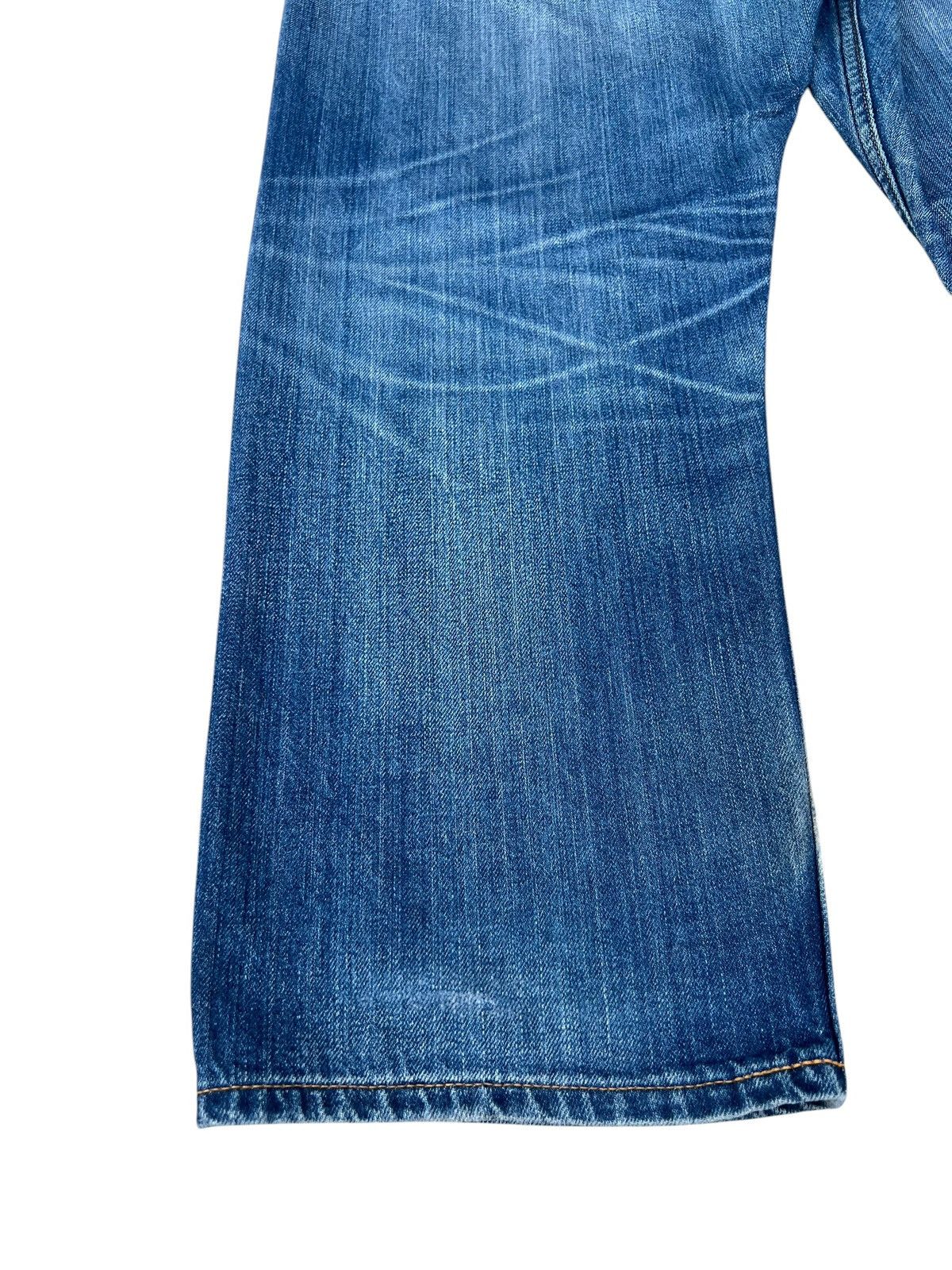 Fragment Design × Levi's 2009 Levi’s X Fragment Distress Selvedge Denim Cropped Jeans Size US 32 / EU 48 - 14 Thumbnail