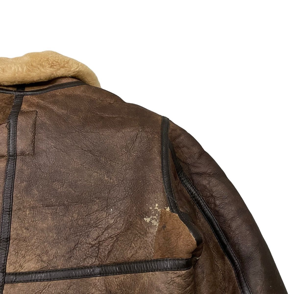 Harley Davidson Vintage Harley Davidson Sheepskin B3 Leather Jacket Size US M / EU 48-50 / 2 - 15 Thumbnail