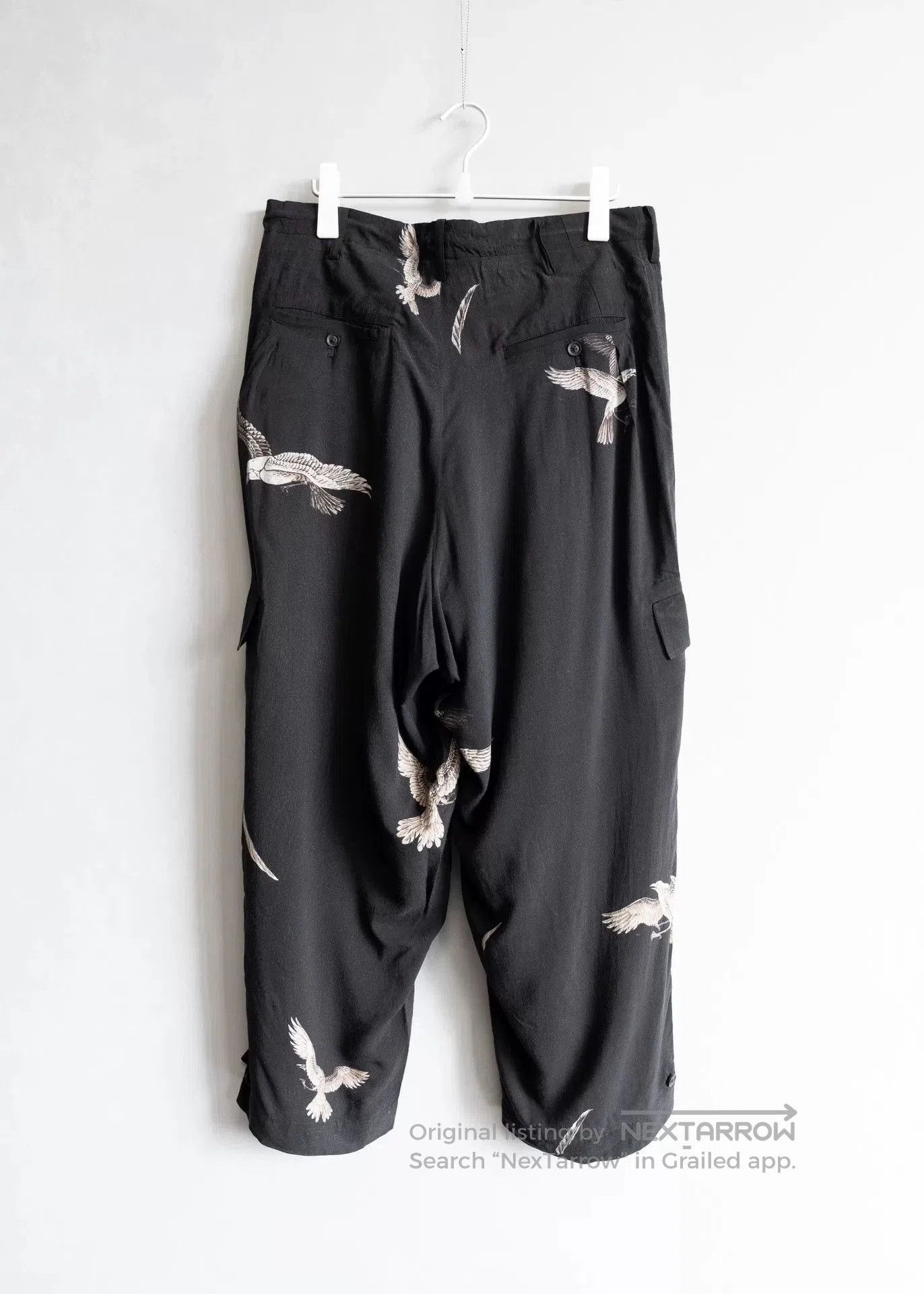 Yohji Yamamoto Yohji Yamamoto Black Crow Military Pants. Size US 27 - 2 Thumbnail