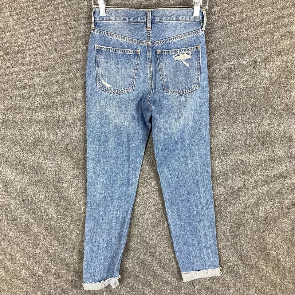 Other We The Free Women's 24 Ankle Cut Off Rolled Cuff Ripped Size 24" / US 00 / IT 34 - 6 Thumbnail