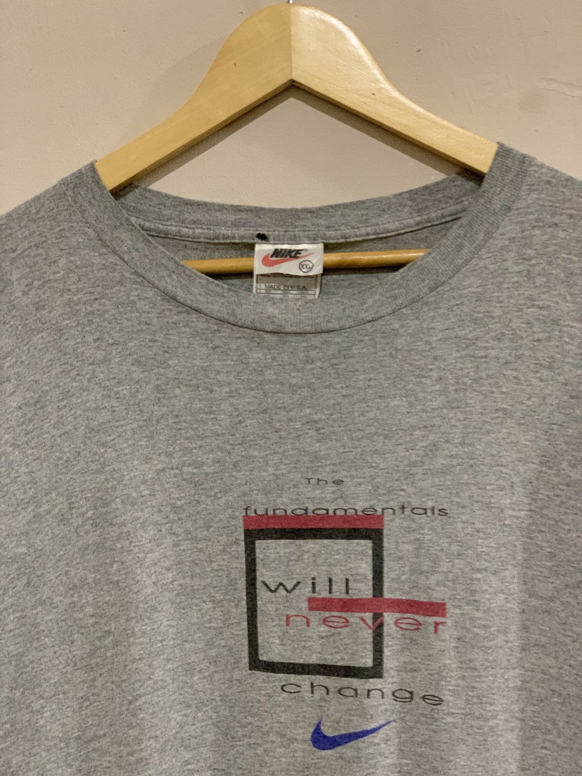 Jordan Brand Vintage 90’s Nike Air Jordan Big Face Just Do It tee Size US XXL / EU 58 / 5 - 5 Thumbnail