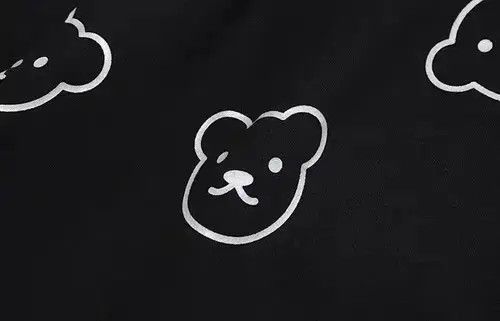 Jean 20SS Indigo Union Japan Black Little Bear Shorts Size US 32 / EU 48 - 3 Thumbnail