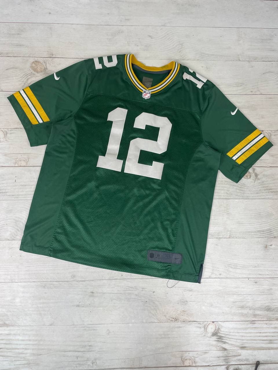 NFL Nike NFL Green Bay Packers #12 Aaron Rodgers Jersey Size US XL / EU 56 / 4 - 1 Thumbnail