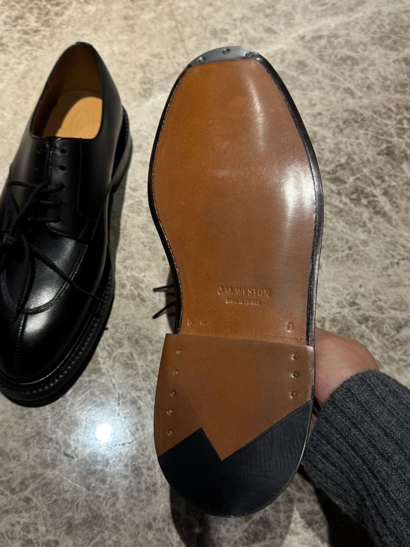 J.M. WESTON 598 Half-Hunt Derby