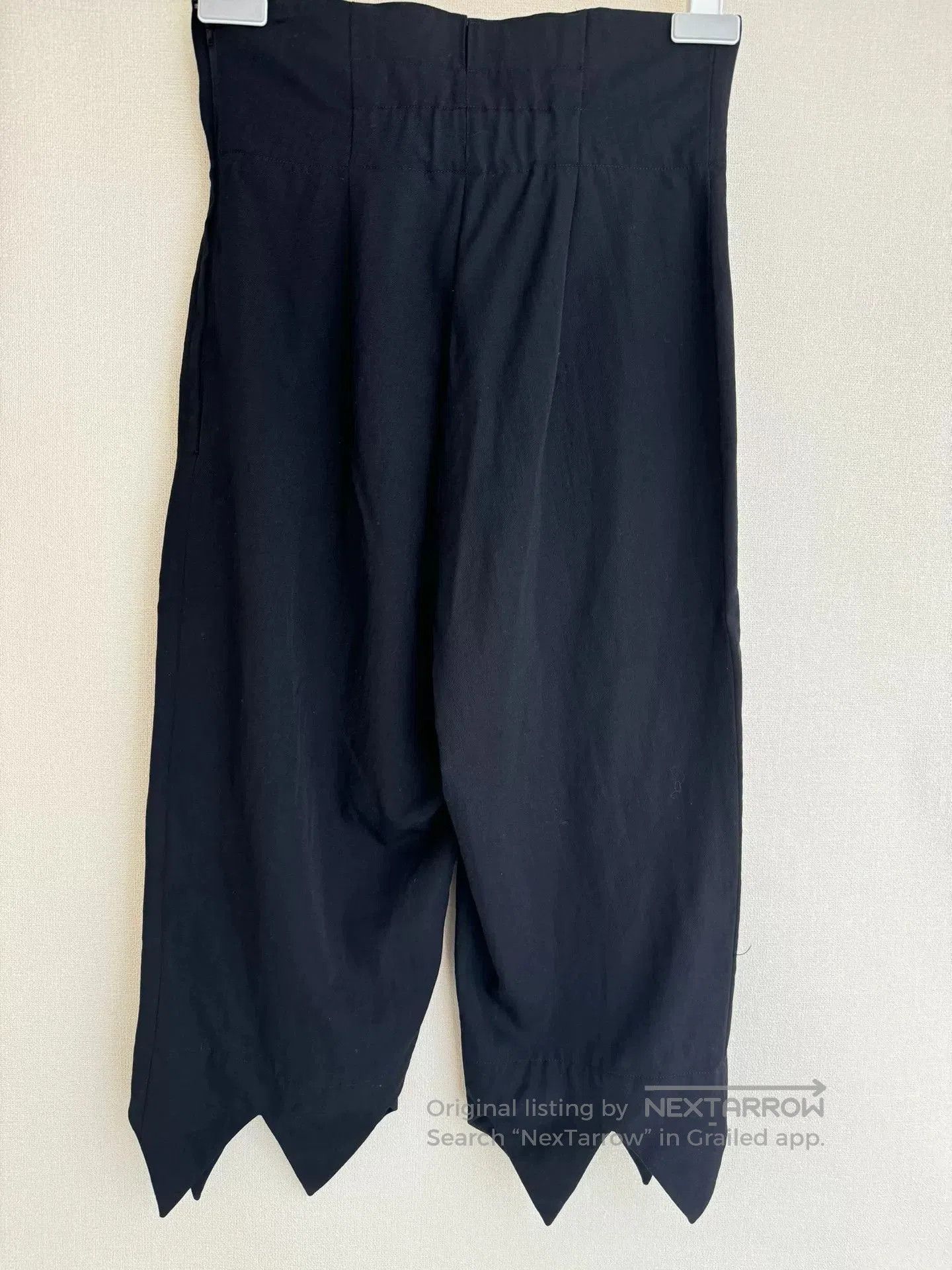 Comme des Garcons Comme des Garçons Black Tail Hem Pants. Size 26" / US 2 / IT 38 - 5 Thumbnail