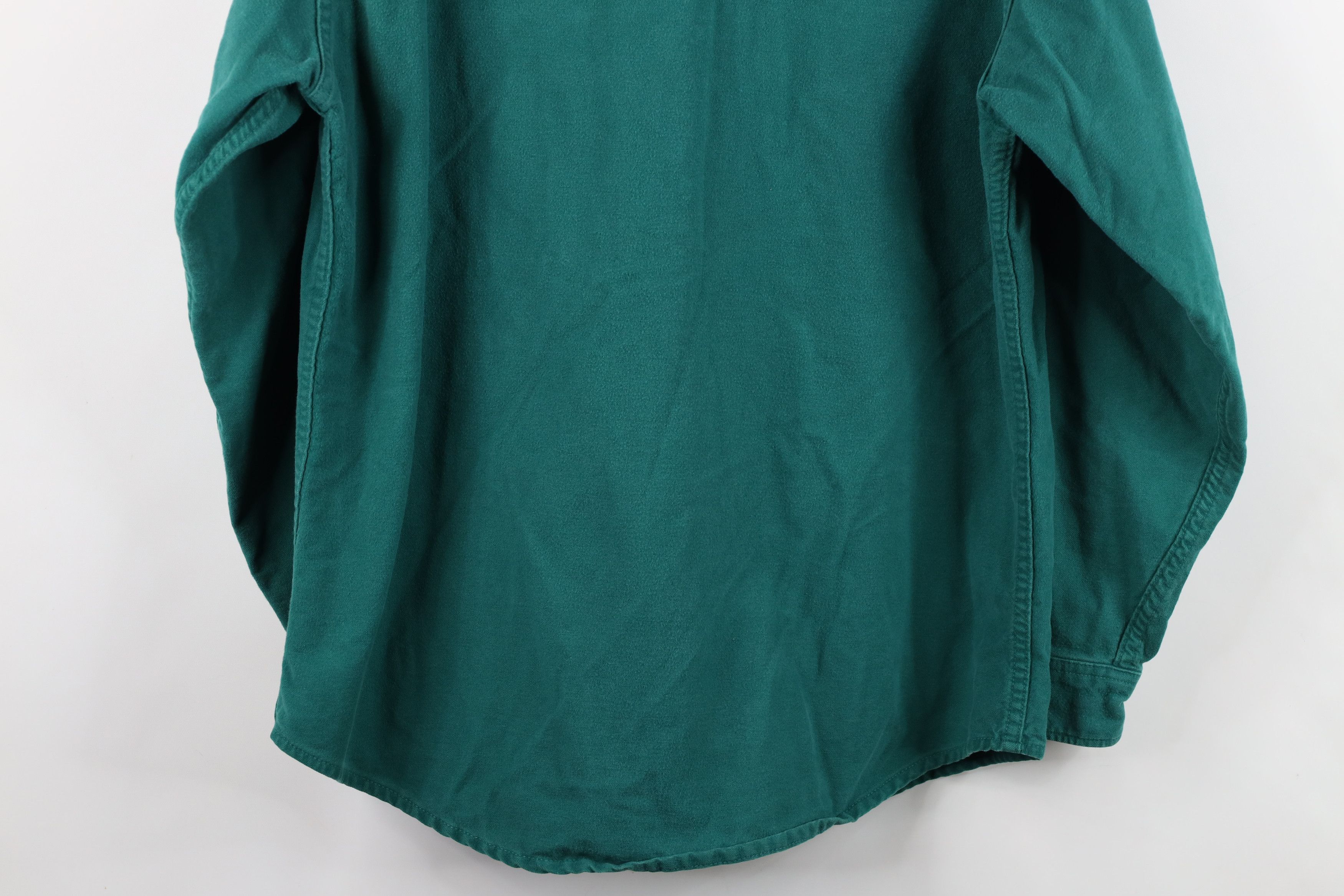 Vintage Vintage 70s Streetwear Chamois Collared Button Shirt USA Size US L / EU 52-54 / 3 - 14 Thumbnail
