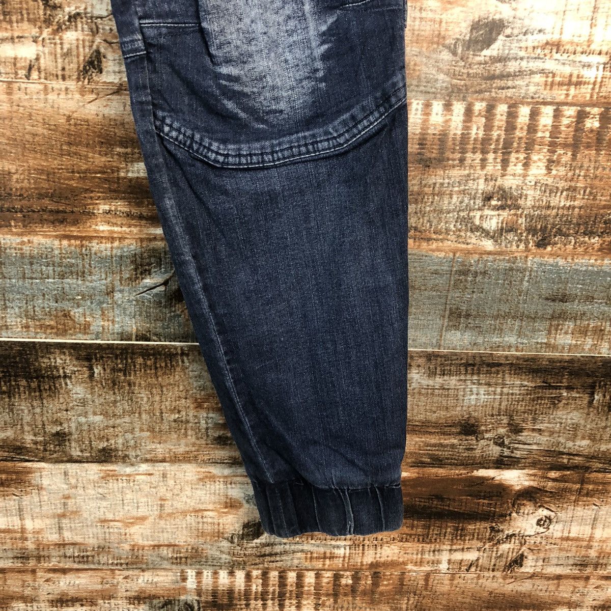 Japanese Brand Japanese Brand Blue Distressed Denim Pants #A2093 Size US 35 - 12 Thumbnail