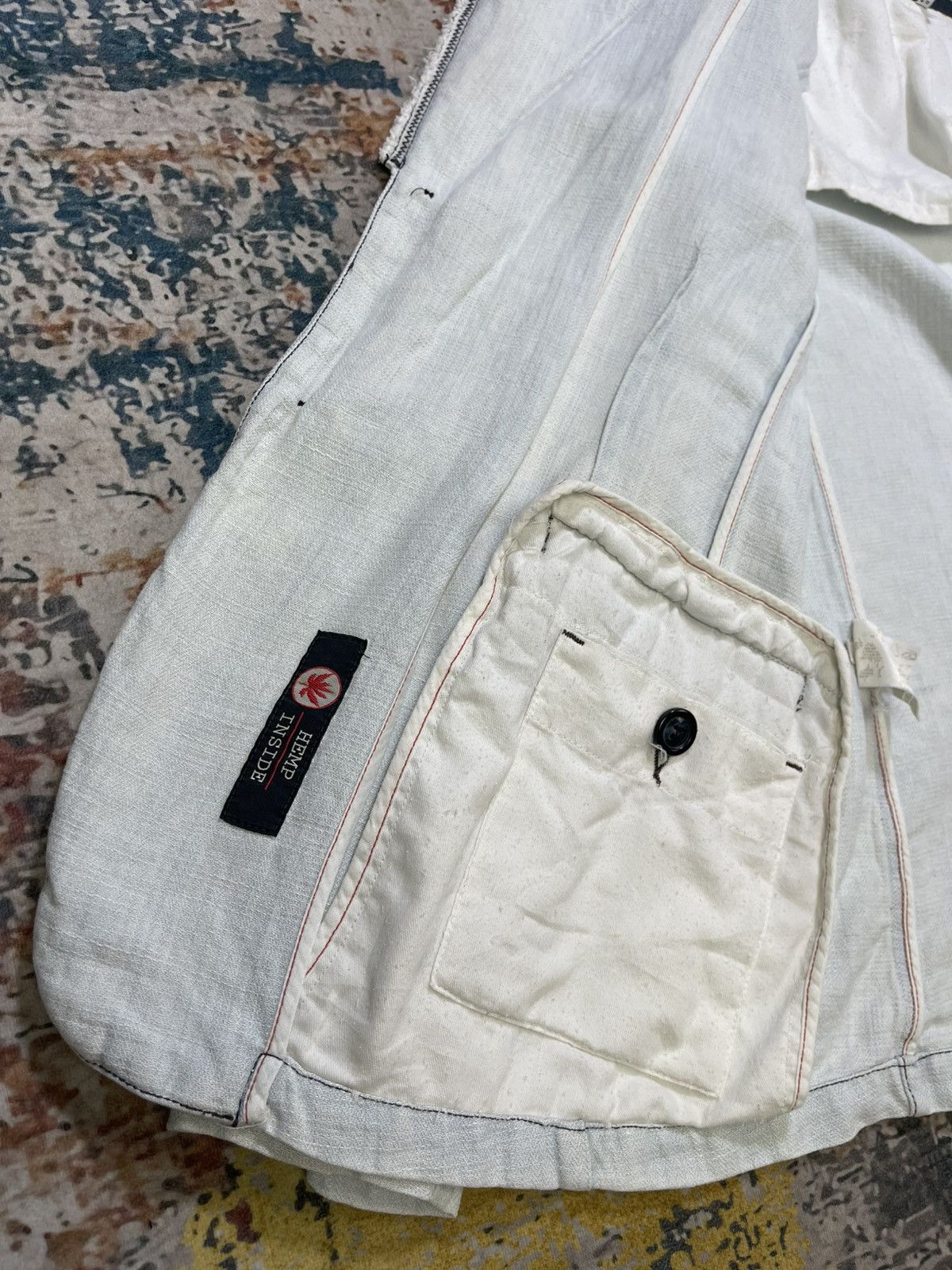 Armani Armani Jeans Hemp Denim Aged Jacket Size US M / EU 48-50 / 2 - 14 Thumbnail
