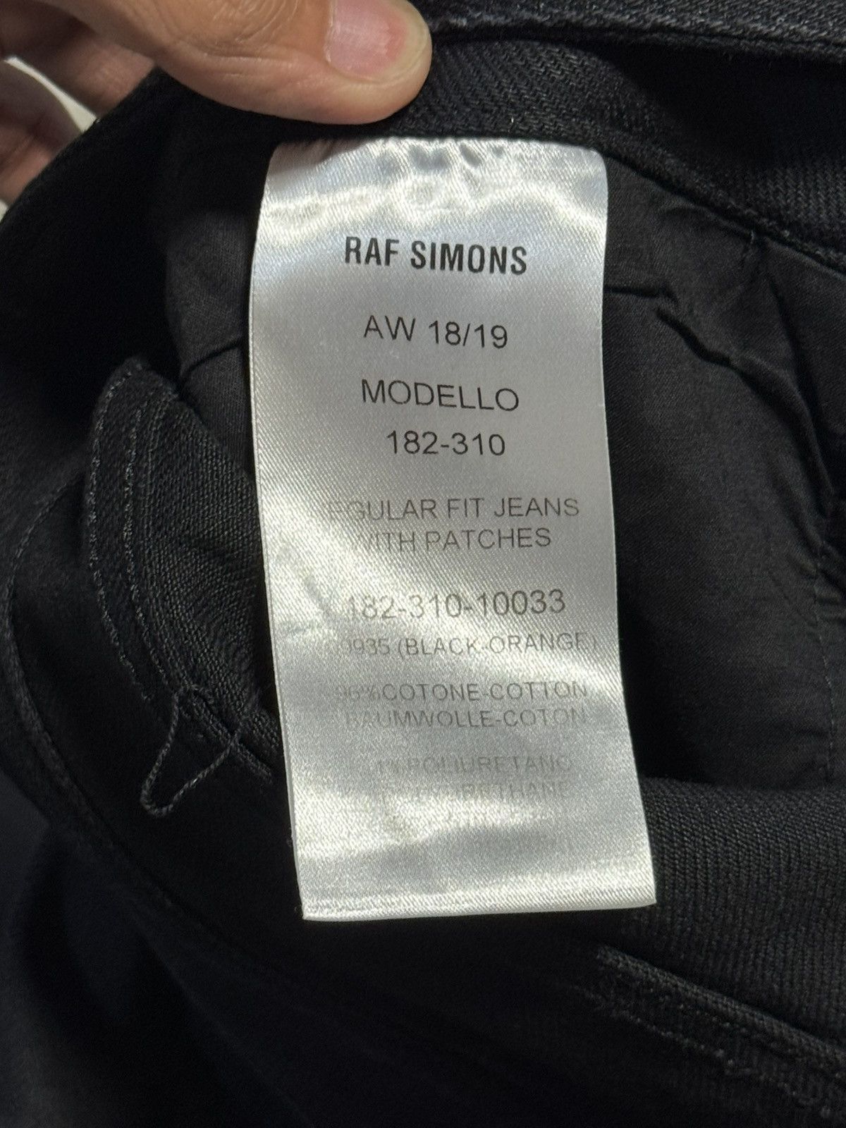 Raf Simons Raf Simons FW18 Drugs denim Size US 32 / EU 48 - 10 Thumbnail