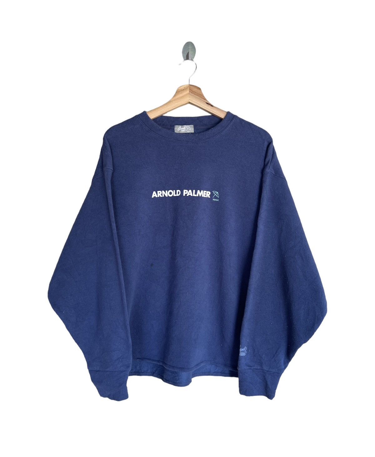 Vintage Arnold Palmer Spell Out Sweatshirt Size L / US 10 / IT 46 - 1 Thumbnail