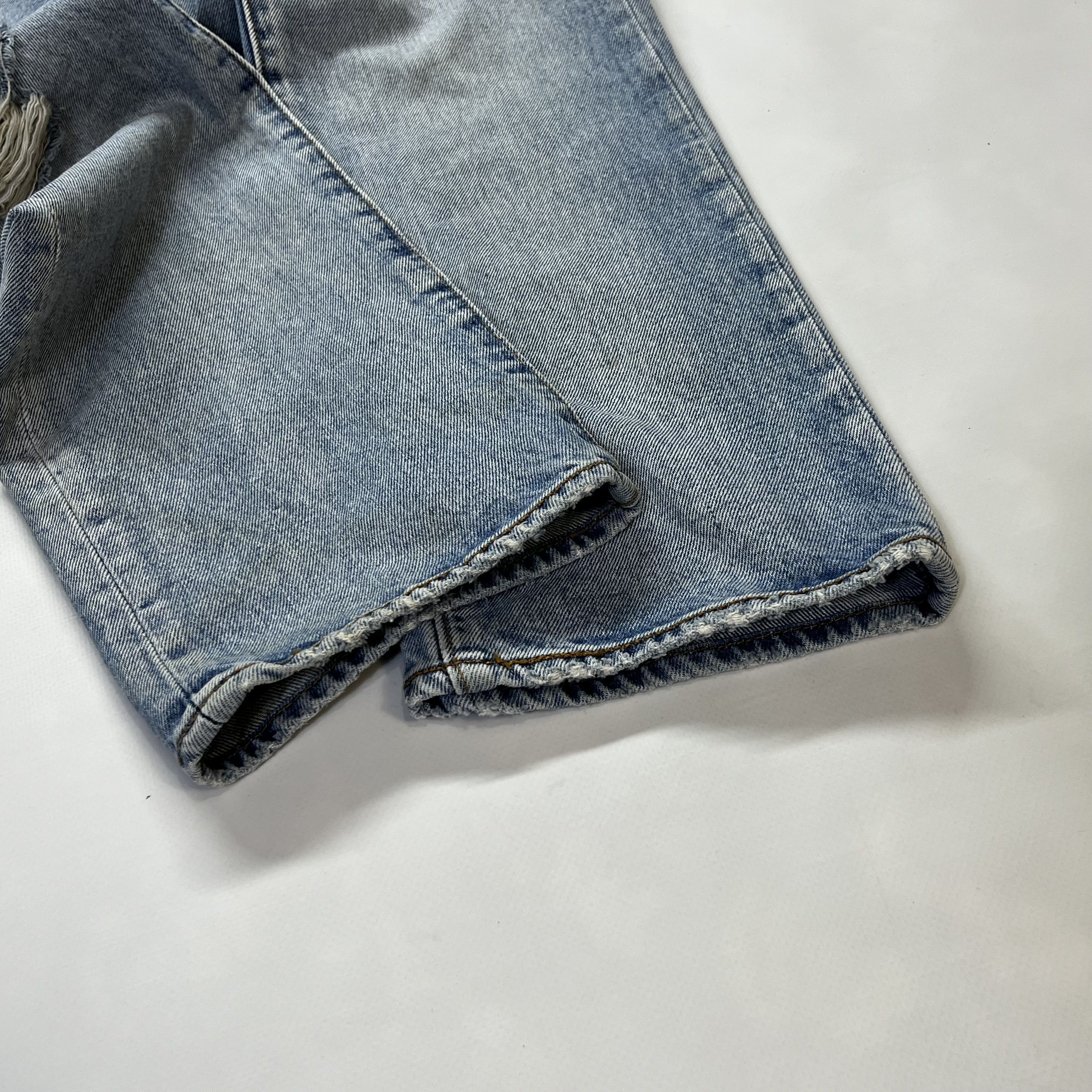 Levi's Vintage Levis 501 Distressed Denim Thrashed Pants Size US 32 / EU 48 - 5 Thumbnail