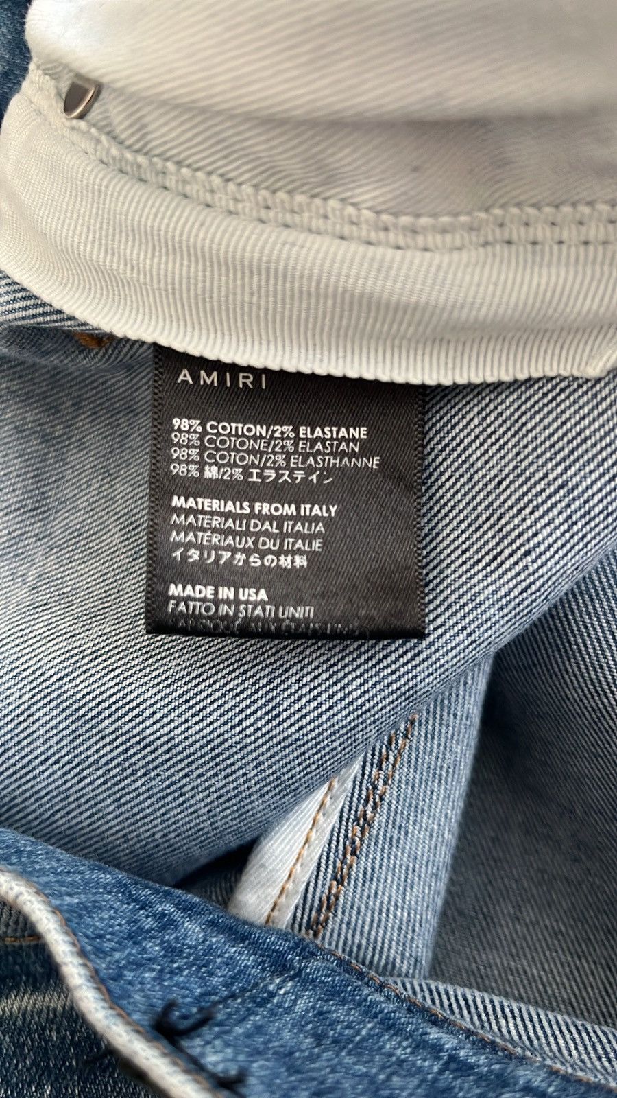 Amiri AMIRI Crystal Thrasher Distressed Skinny Size US 30 / EU 46 - 5 Thumbnail