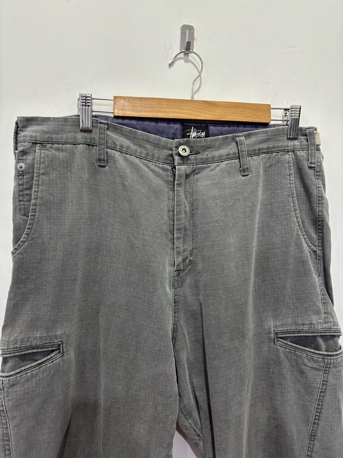 Stussy × Vintage Vintage Stussy Short Pants Size US 34 / EU 50 - 3 Thumbnail