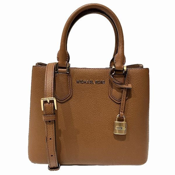 Michael Kors Michael Kors 35T8Gafm2L 2Way Bag Leather Shoulder Bag 35T8Gafm2L in Brown, Women's